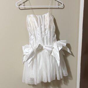 Elegant White Kids Dress